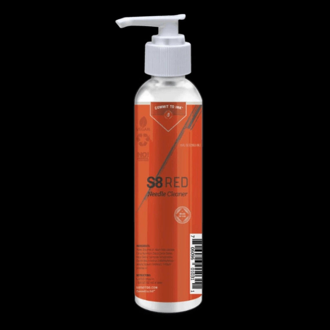 S8 - Red Needle Cleaner from S8 Tattoo - The Deadly North